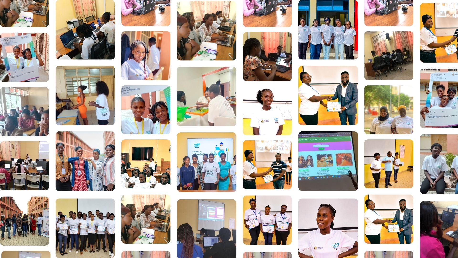 Coding Ladies Academy Students